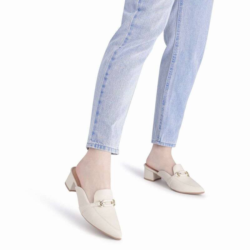 Tamanco Piccadilly Mule - Feminino - Off white Off White 6