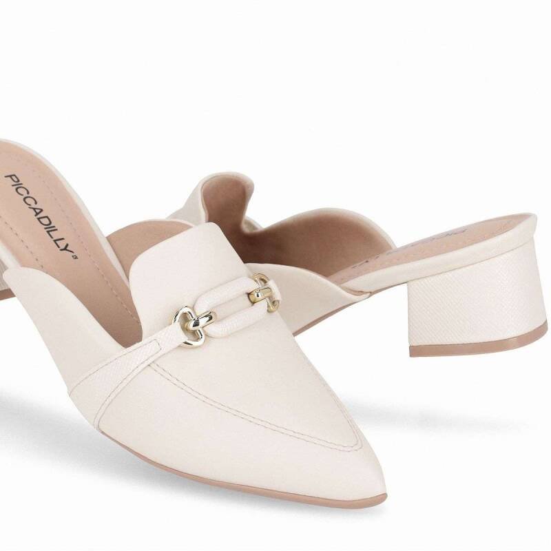 Tamanco Piccadilly Mule - Feminino - Off white Off White 3
