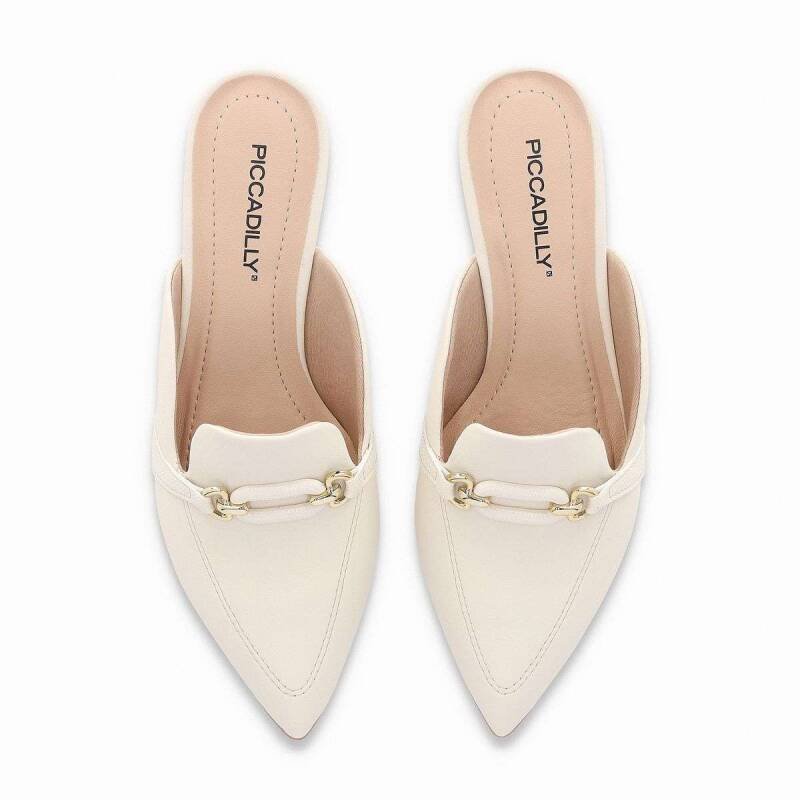 Tamanco Piccadilly Mule - Feminino - Off white Off White