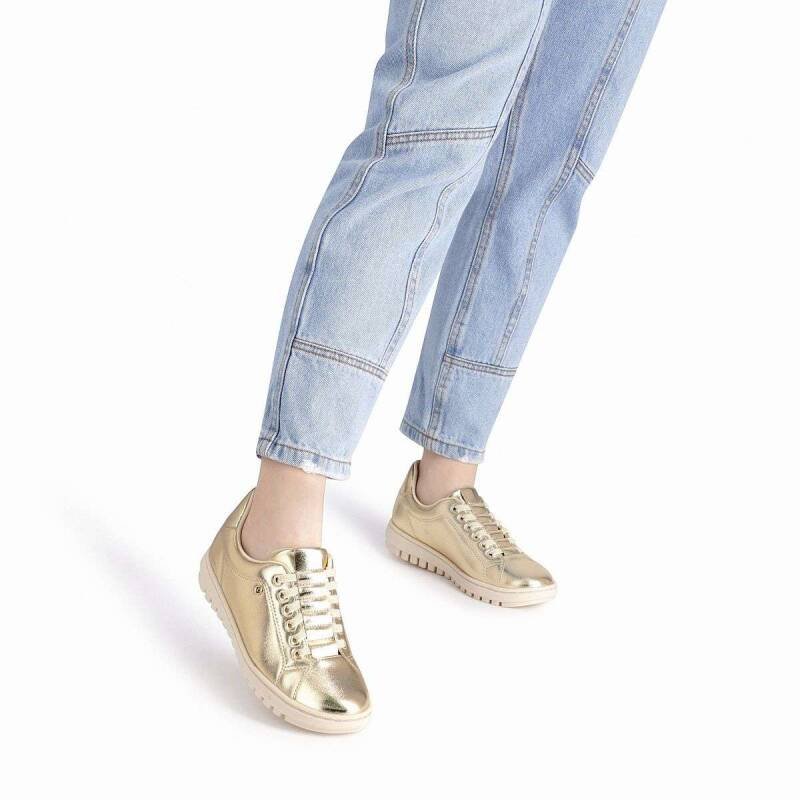 Tenis Piccadilly Casual - Feminino Dourado 5