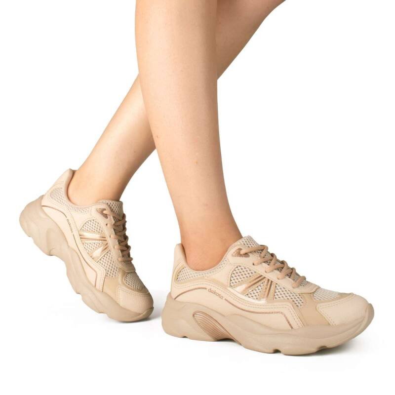 Tenis Dakota Casual - Feminino Bege 5