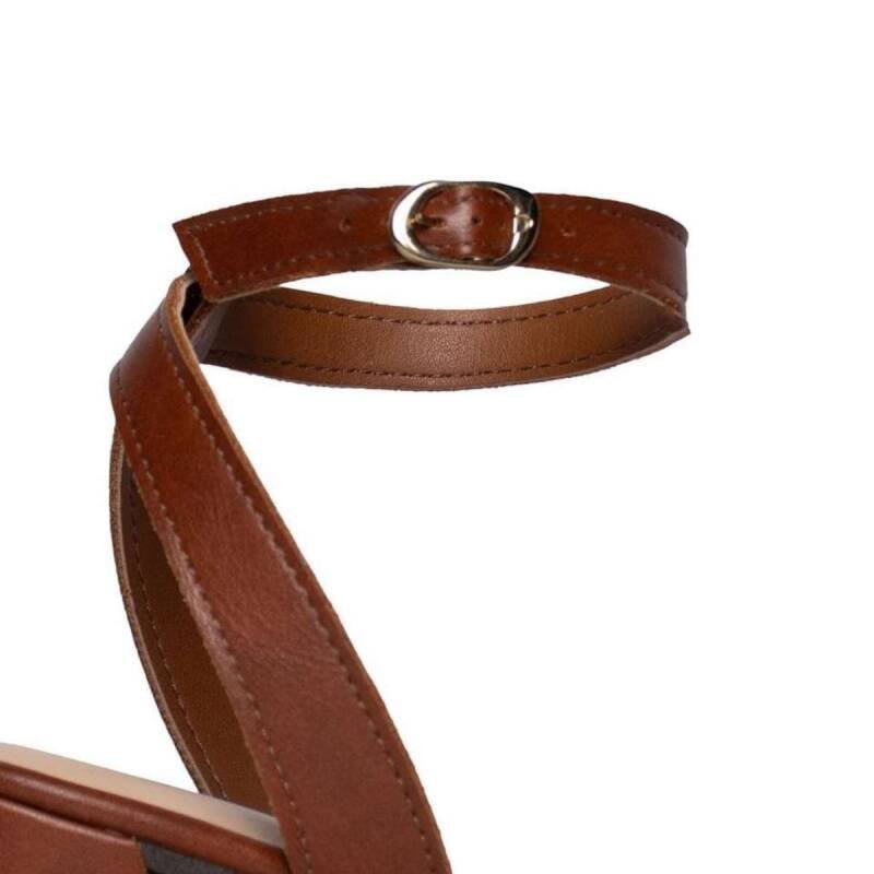 Sandalia Dakota Salto Bloco - Feminina - Marrom Marrom 6