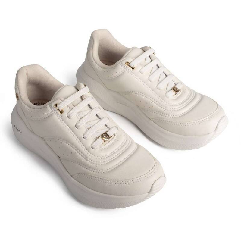 Tenis Kolosh Casual - Feminino - Branco Branco 4