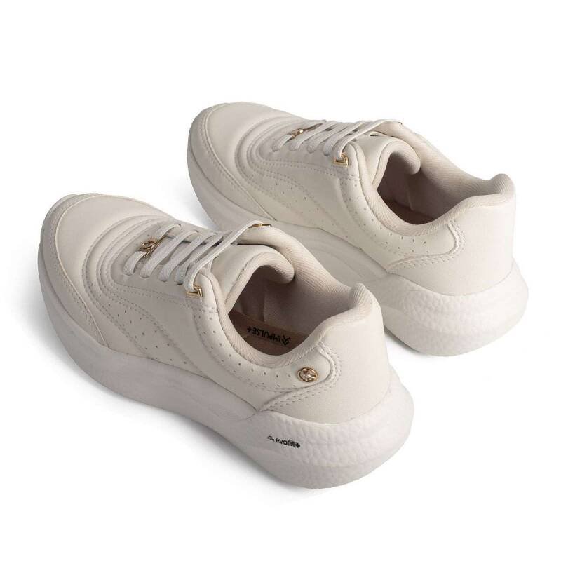 Tenis Kolosh Casual - Feminino - Branco Branco 5