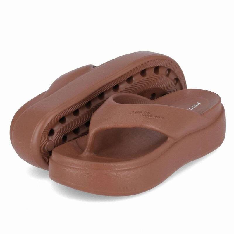 Chinelo Piccadilly Flatform - Feminino Marrom 4
