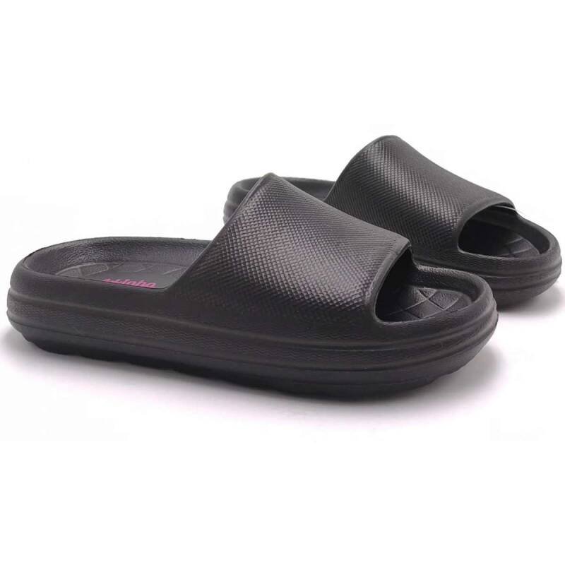 Chinelo Slide Molekinha - Infantil Preto 3