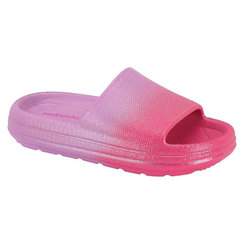 Chinelo Slide Molekinha - Infantil - Rosa