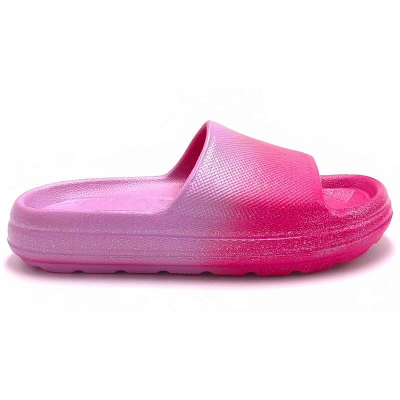 Chinelo Slide Molekinha - Infantil - Rosa Rosa 2
