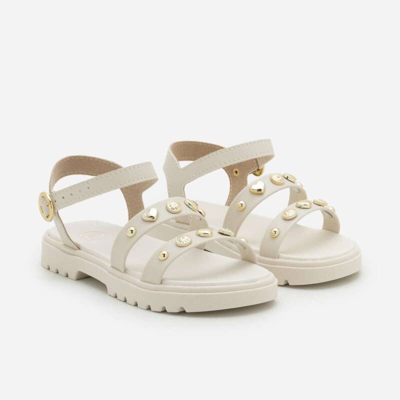 Sandália Molekinha Tratorada - Infantil Branco Off 2