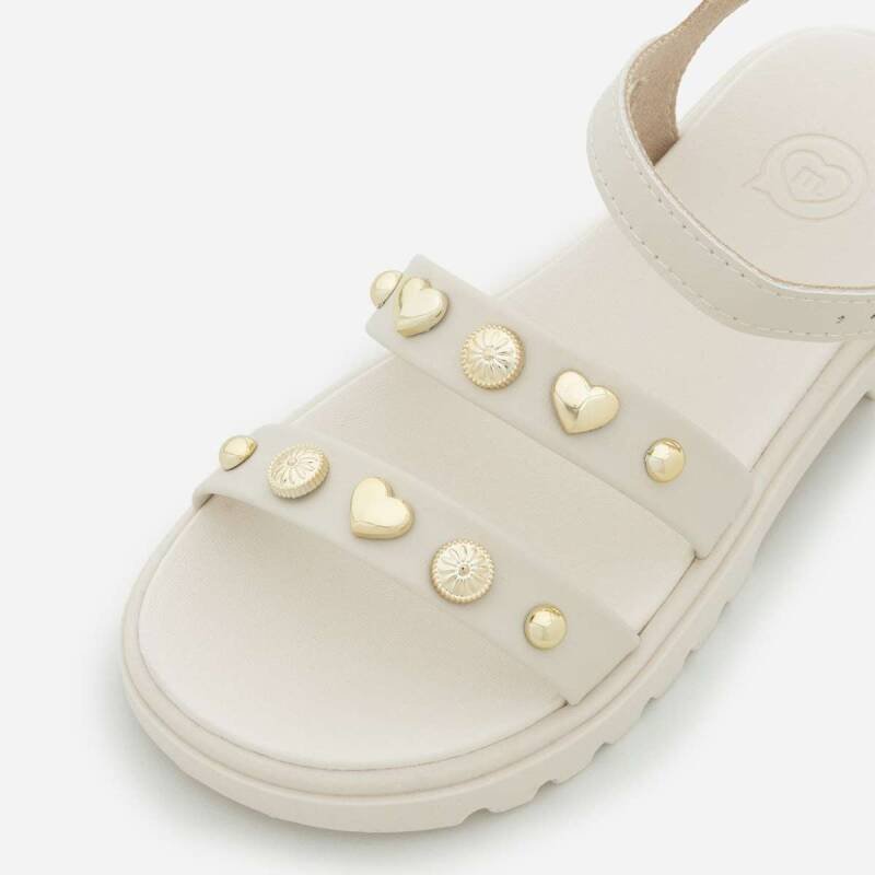 Sandália Molekinha Tratorada - Infantil Branco Off 4