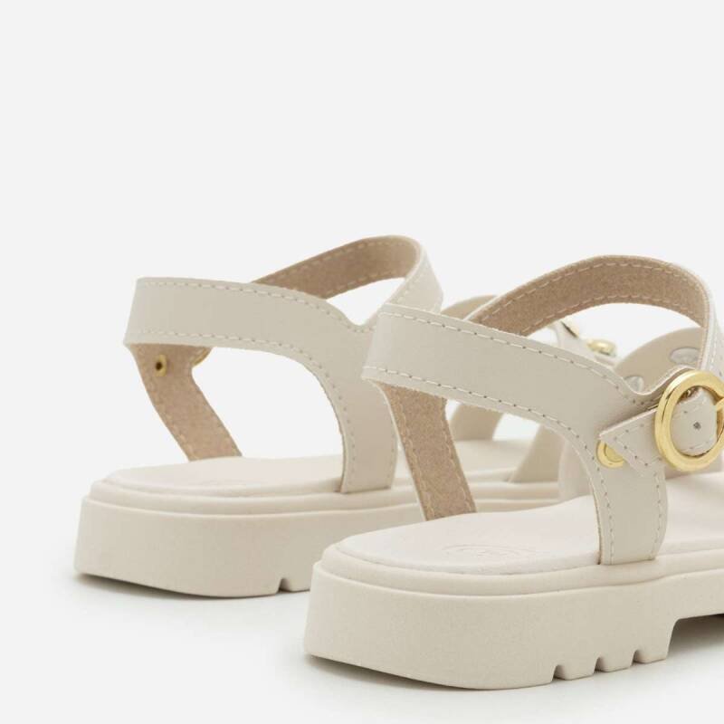 Sandália Molekinha Tratorada - Infantil Branco Off 5