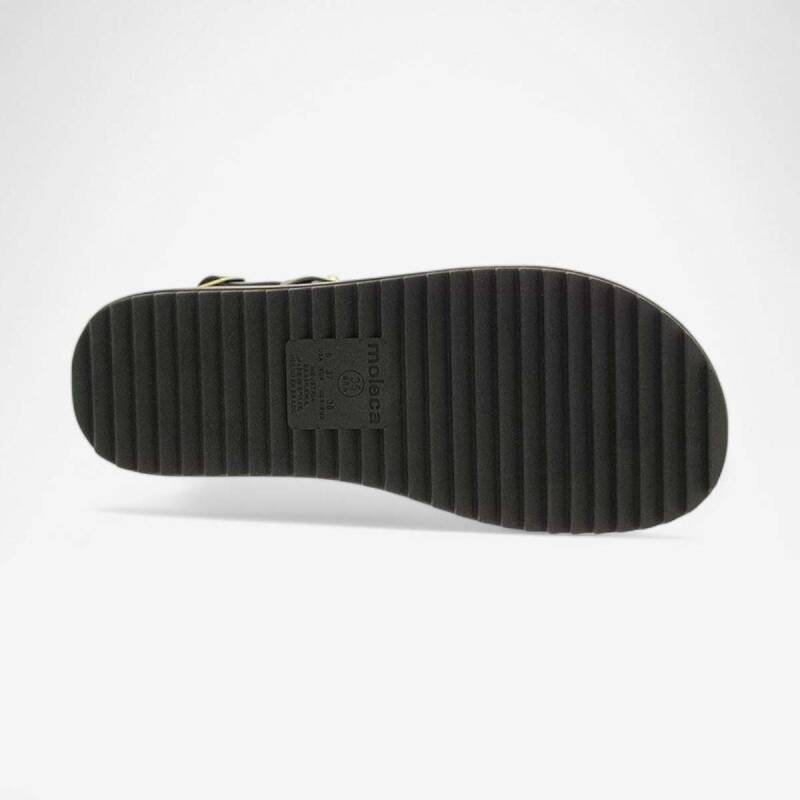 Sandália Moleca Flatform - Feminina - Preto Preto 5