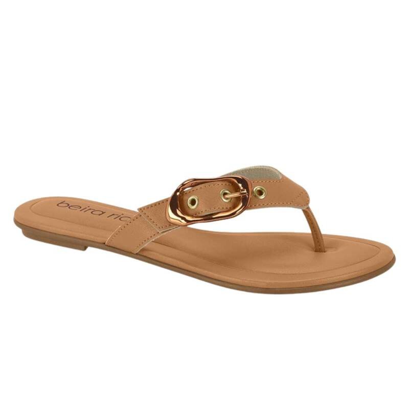 Rasteira Beira Rio Casual - Feminina