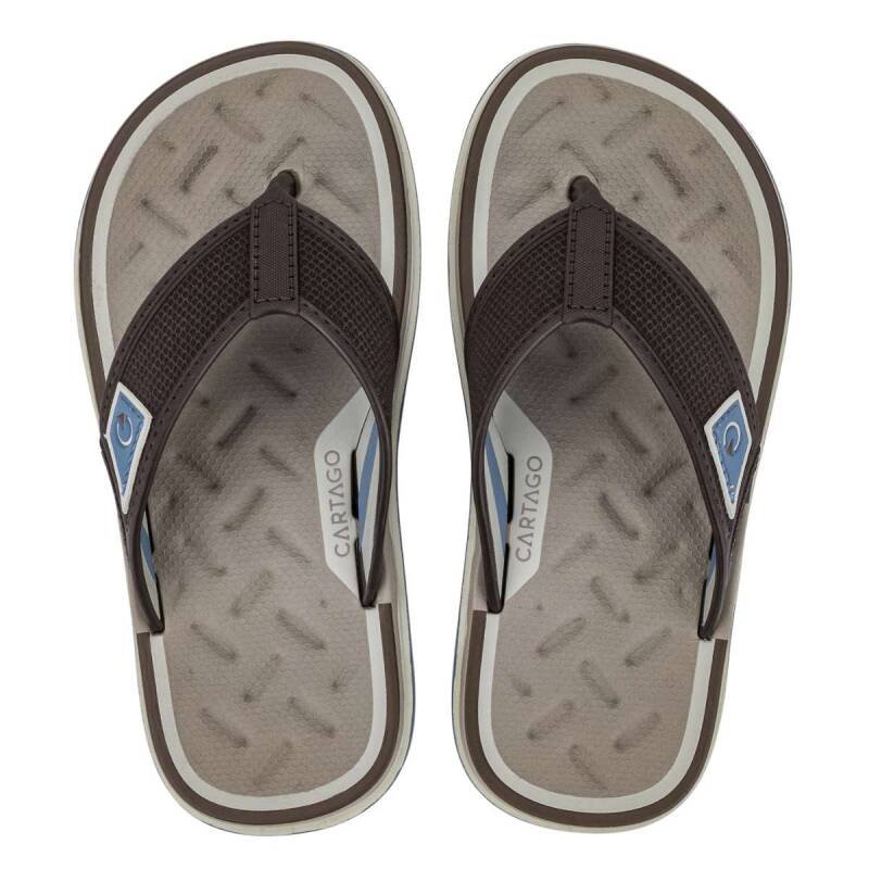 Chinelo Cartago Malaga Sport II - Infantil - Marrom Marrom 2