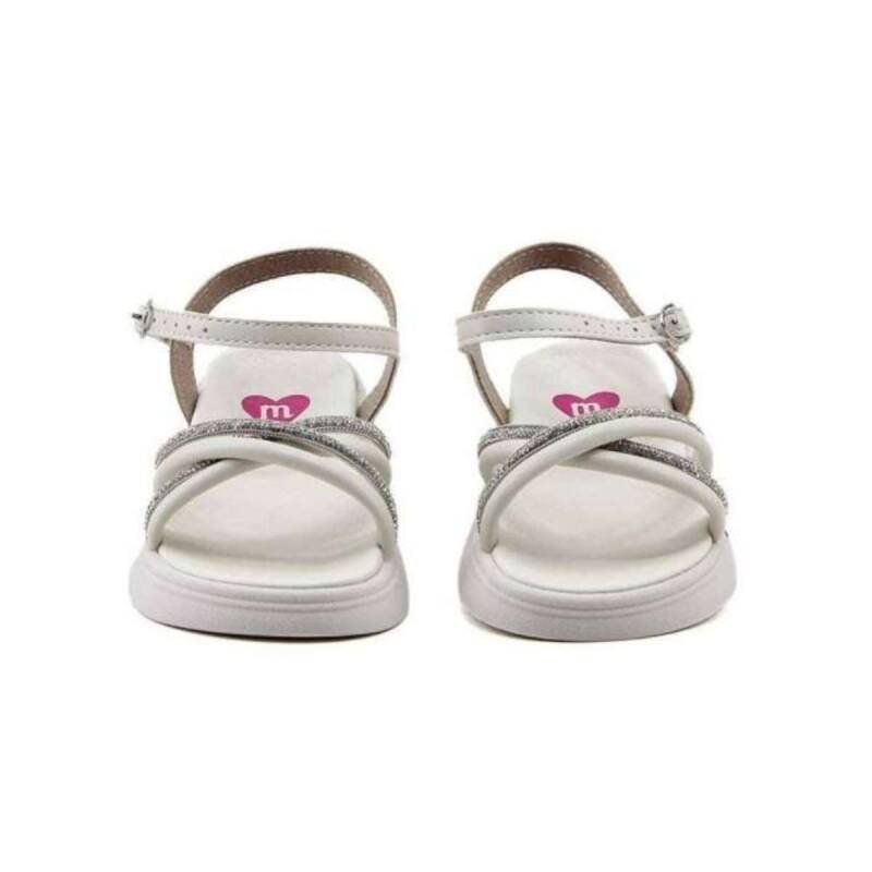 Sandália Molekinha Casual Tiras - Infantil - Branco off Branco Off 4