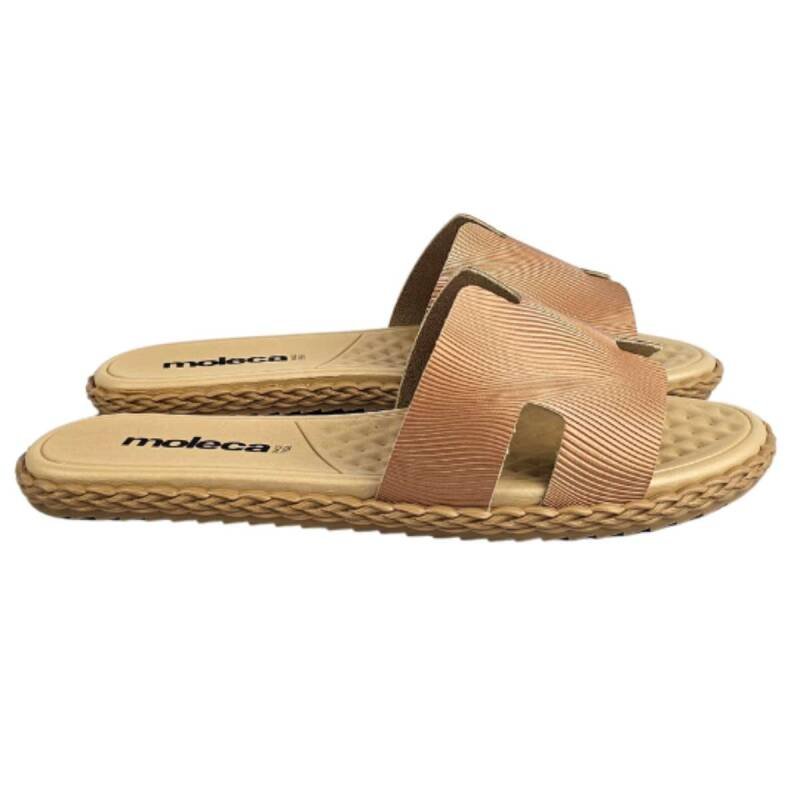 Rasteira Moleca Flat - Feminino Nude 5