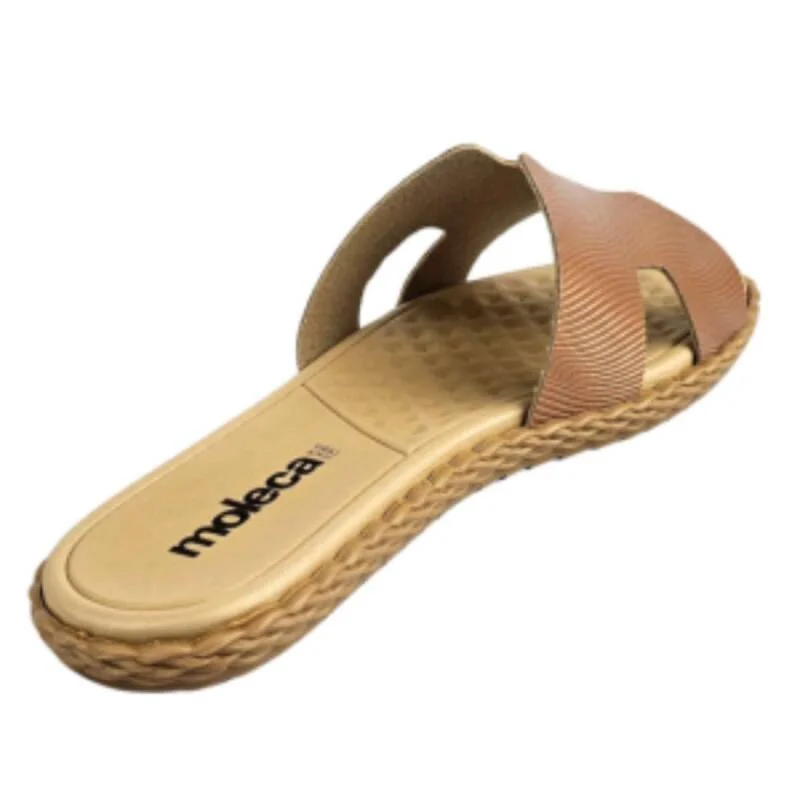 Rasteira Moleca Flat - Feminino Nude 2