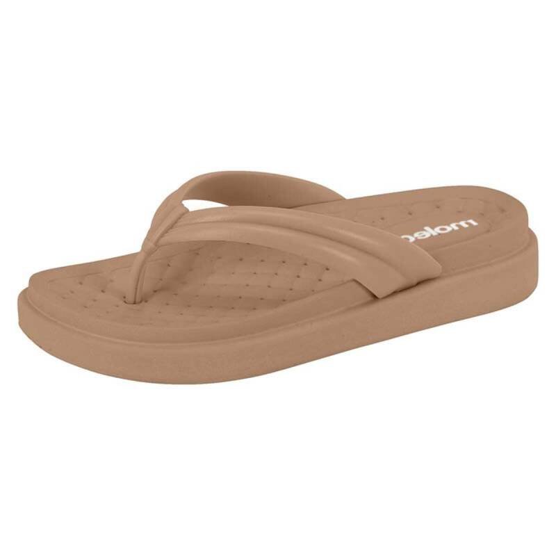 Chinelo Moleca Flatform - Feminino Nude 2