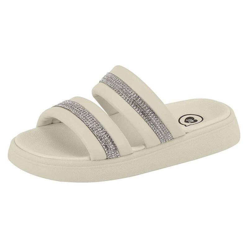Papete Moleca Glam Brilho - Infantil - Branco off Branco Off 2