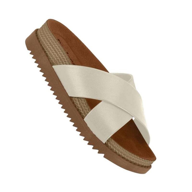 Chinelo Moleca - Feminino Branco Off 3