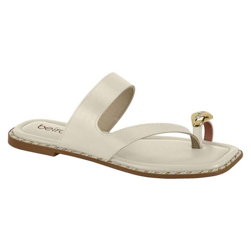 Rasteira Beira Rio Casual - Feminina