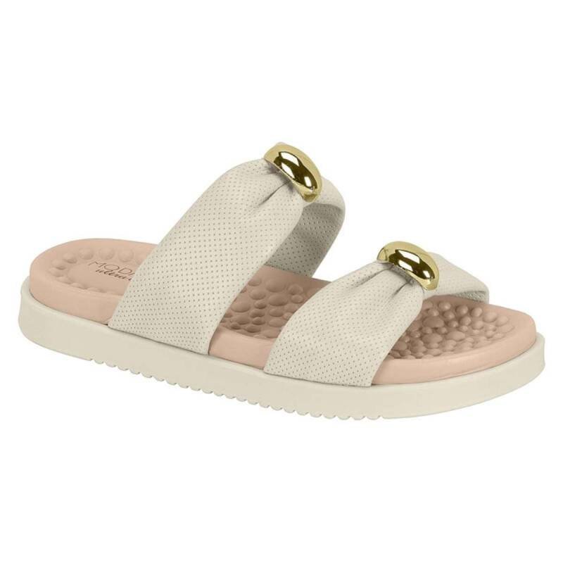 Tamanco Modare Papete - Feminino - Branco off