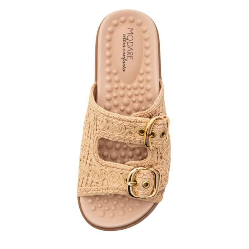 Tamanco Modare Papete - Feminino - Creme Creme 2