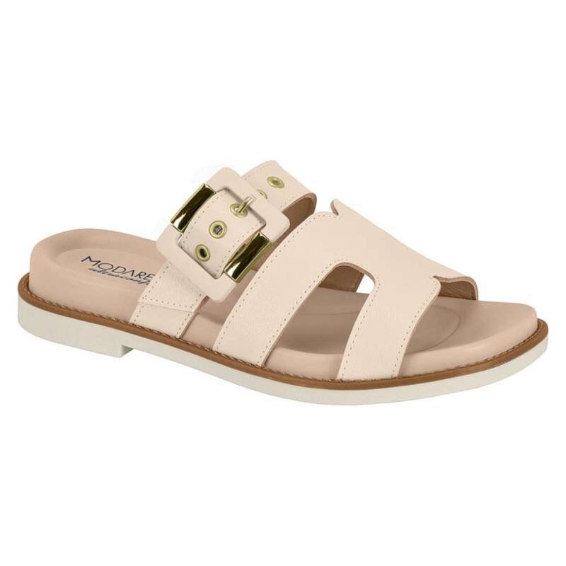 Tamanco Modare Casual - Feminino - Creme