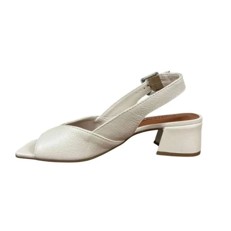 Sandália Bottero Peep Toe - Feminina Branco Off 2