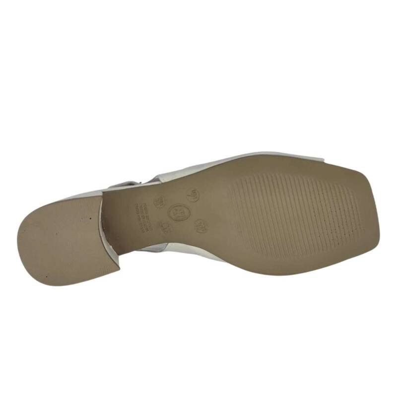 Sandália Bottero Peep Toe - Feminina Branco Off 4
