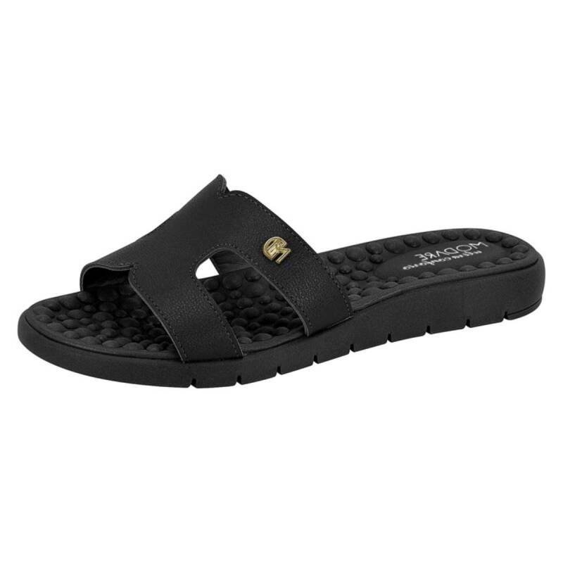 Tamanco Modare Rasteira - Feminino Preto 2