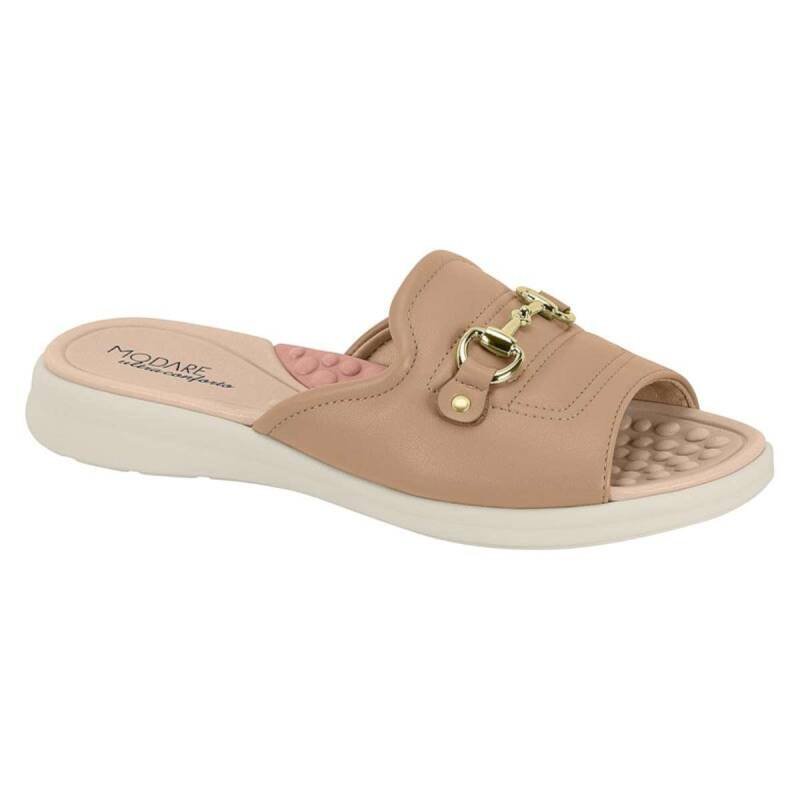 Tamanco Modare Casual - Feminino - Nude