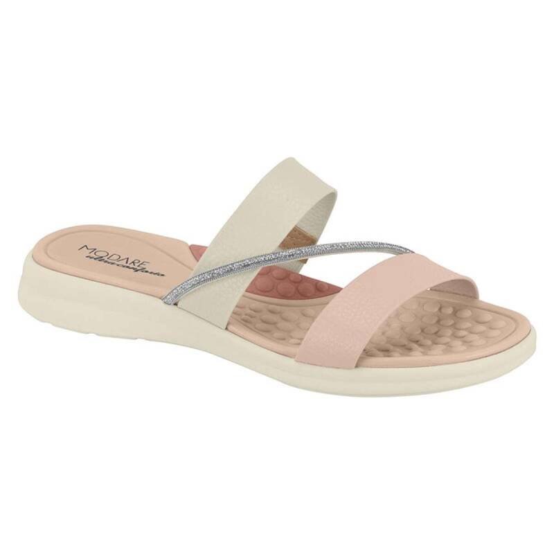 Tamanco Modare Casual - Feminino - Branco off