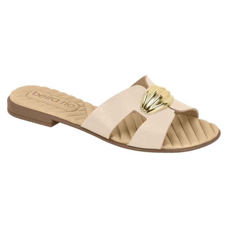 Rasteira Beira Rio Casual - Feminina