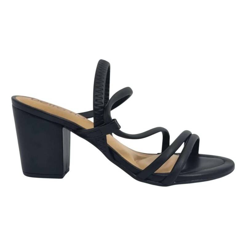 Sandália Beira Rio Salto Bloco - Feminino Preto 2