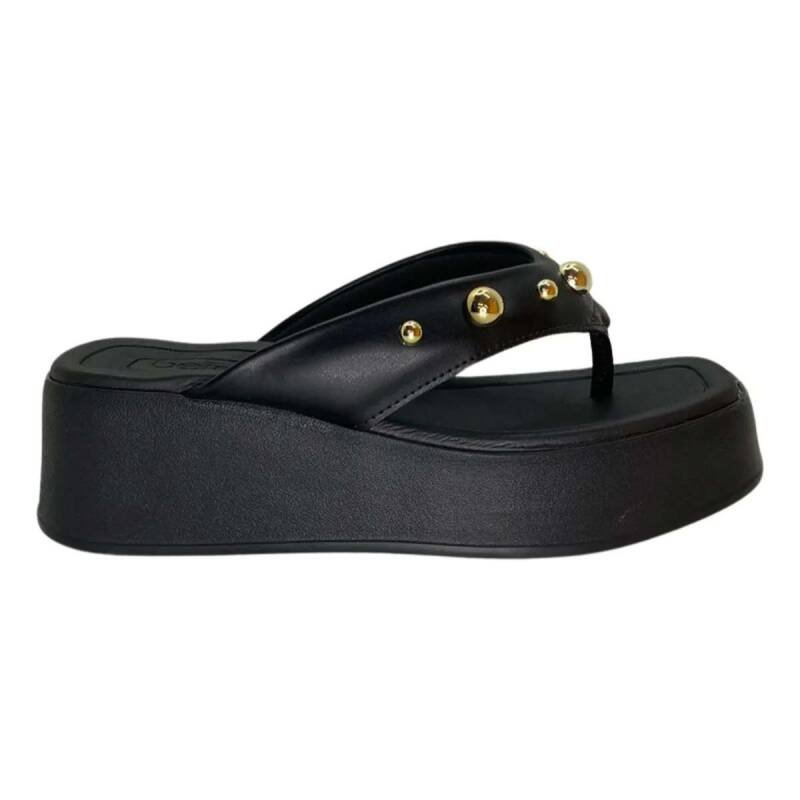 Chinelo Beira Rio Flatform - Feminino Preto 2