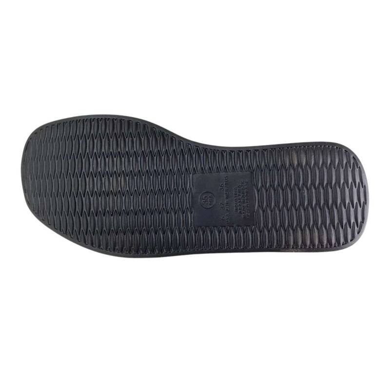 Chinelo Beira Rio Flatform - Feminino Preto 4