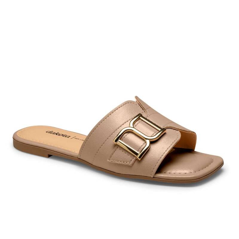 Rasteira Dakota Casual - Feminino - Marrom