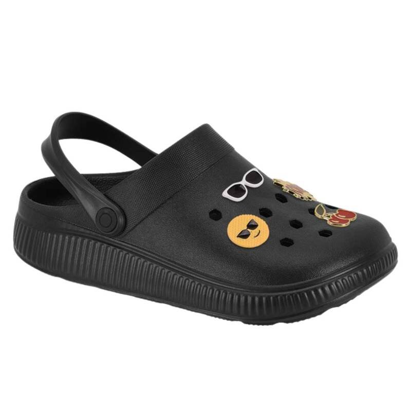 Sandália Moleca Clog - Feminino Preto 1