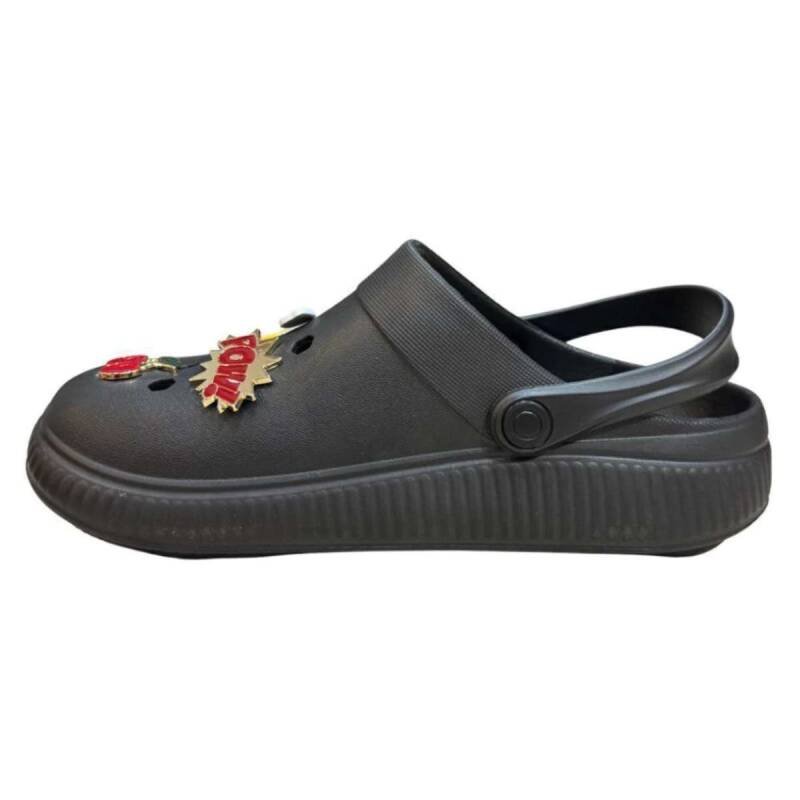 Sandália Moleca Clog - Feminino Preto 3