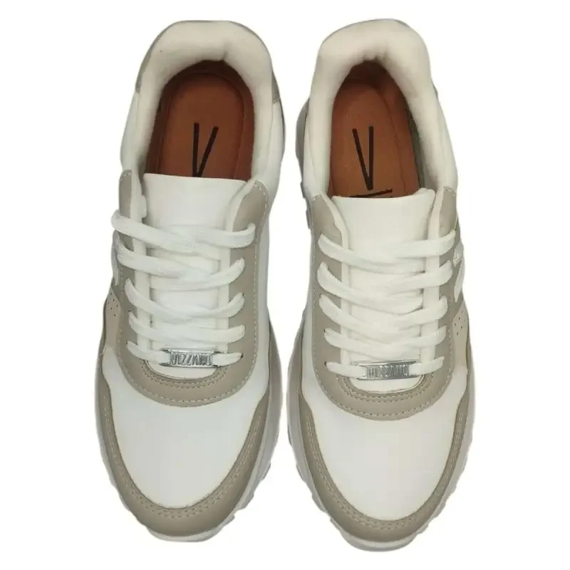 Tênis Vizzano Casual - Feminino - Branco Branco 4