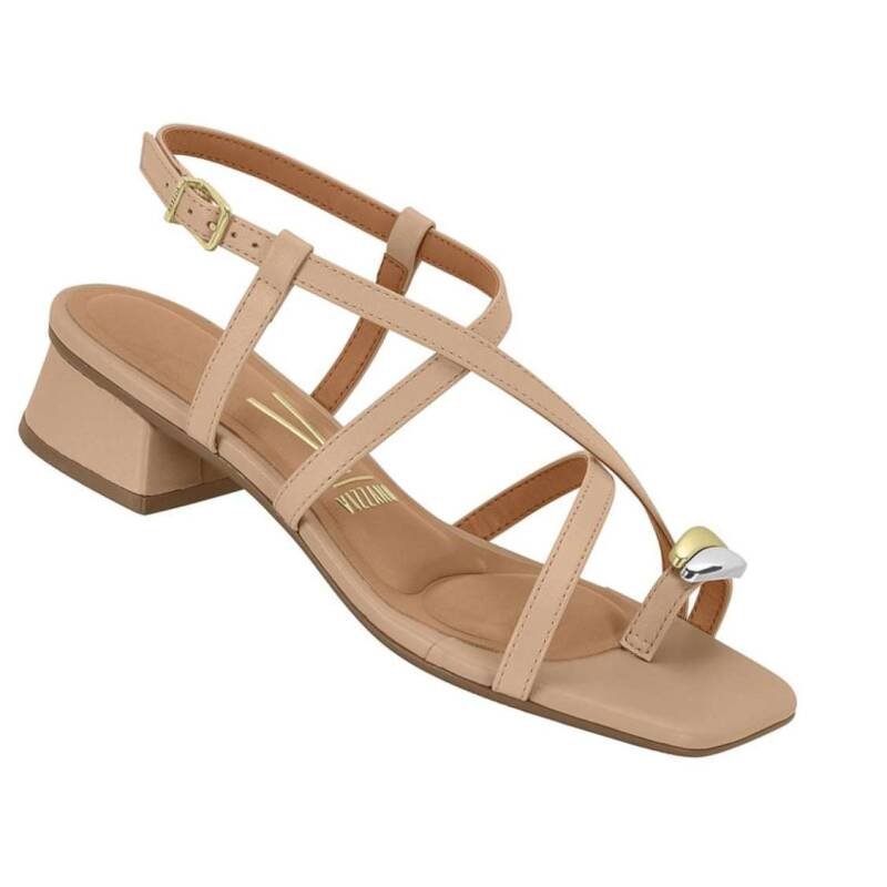 Sandália Vizzano Casual - Feminino Bege 3