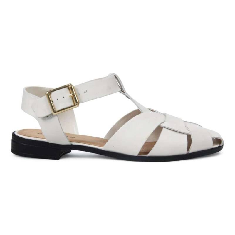 Sandália Bottero Casual - Feminino - Off white