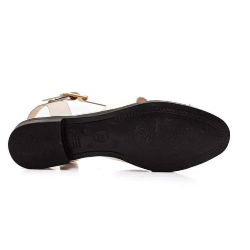 Sandália Bottero Casual - Feminino - Off white Branco 4
