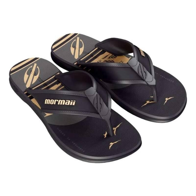 Chinelo Mormaii Wave 3 Dedo - Masculino Preto 2