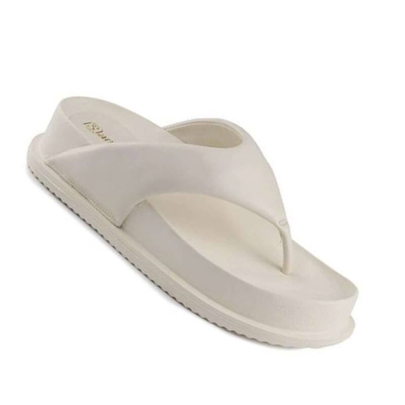 Chinelo Santinelli Flatform - Feminino Branco 3