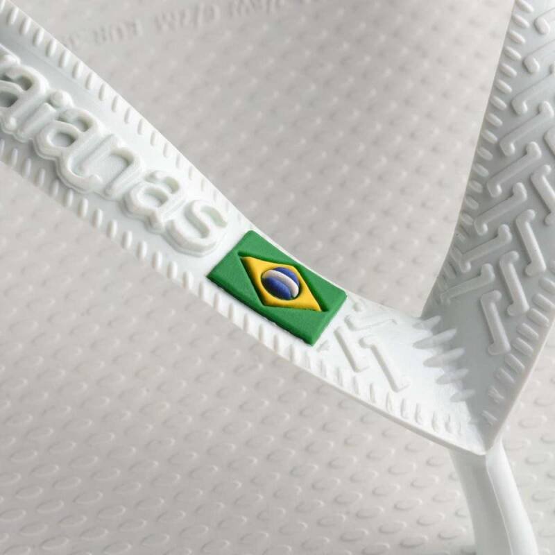 Chinelo Havaianas Brasil - Unissex Branco 5