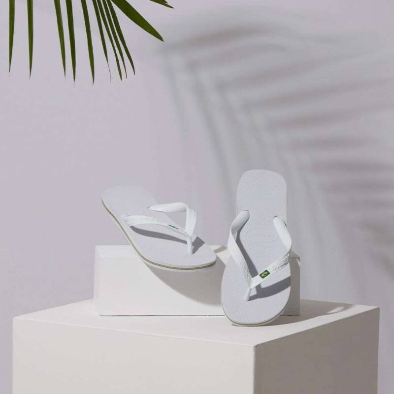 Chinelo Havaianas Brasil - Unissex Branco 6