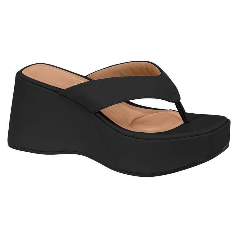 Chinelo Vizzano Anabela - Feminino Preto 1