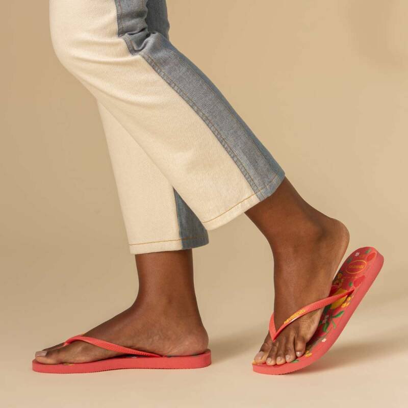 Chinelo Havaianas Summer Bliss - Feminino Coral 8